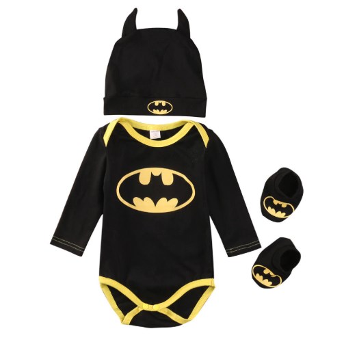 flexibel naam speelgoed Rompersetje Batman - 0 tot 6 Maanden - Babykleding - Rompertjes