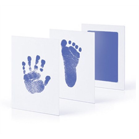 Baby Hand en Voetafdruk Kit / Inkt-Blauw