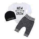 Babysetje | New to the Crew - 3 tot 6 Maanden